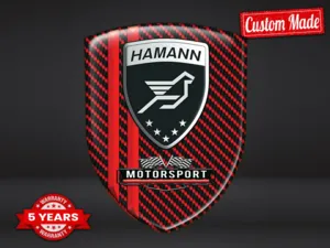 Hamann Emblemi Auto Custom Pro Max Resiliente Elegante Layout